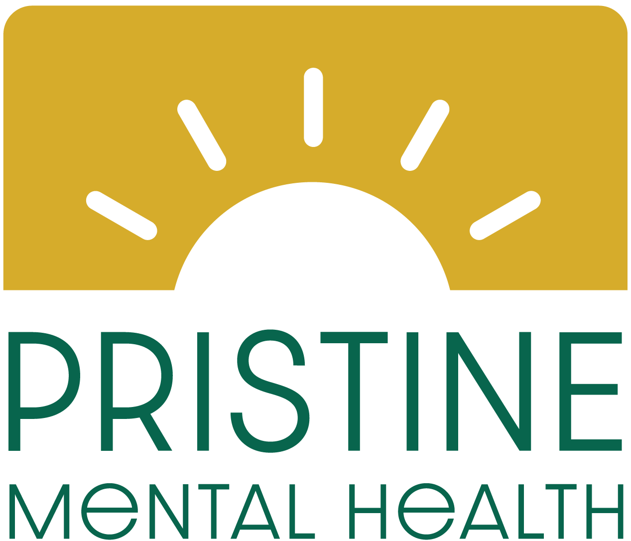 Sunshine logo for pristine mental health